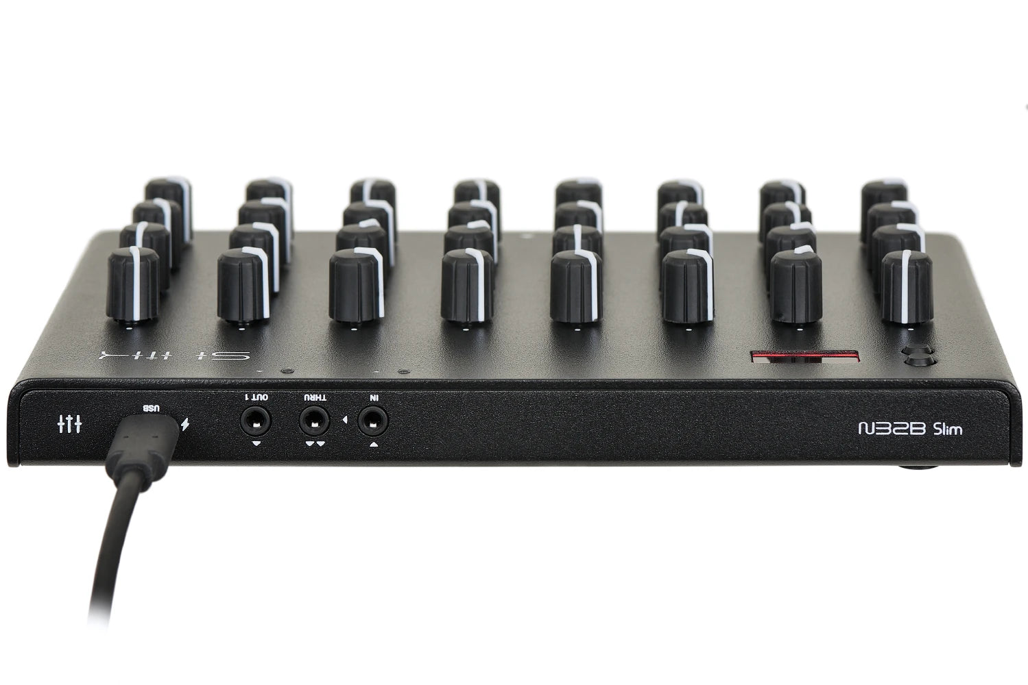 SHIK N32B Slim Midi Controller Back View