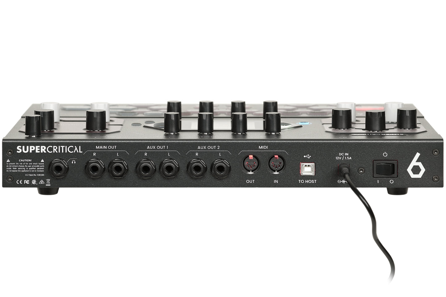 Supercritical Redshift 6 Back View