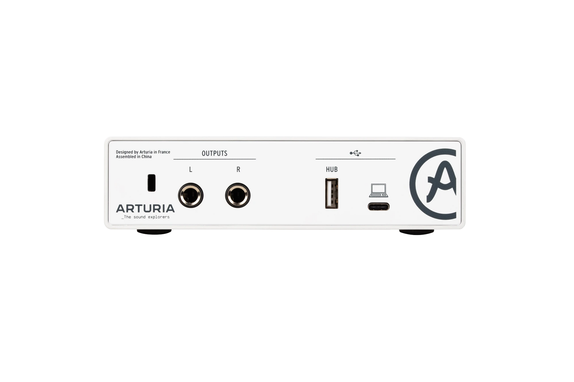 Arturia MiniFuse 1 Audio Interface WHITE Connections
