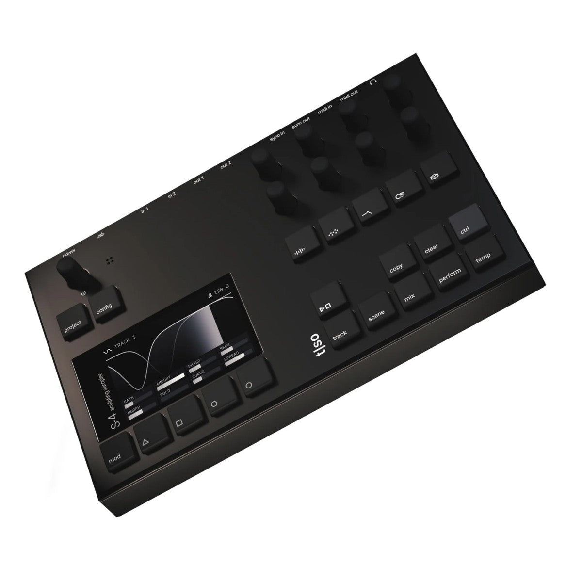Torso Electronics S4 Sculpting Sampler BLACK Angled