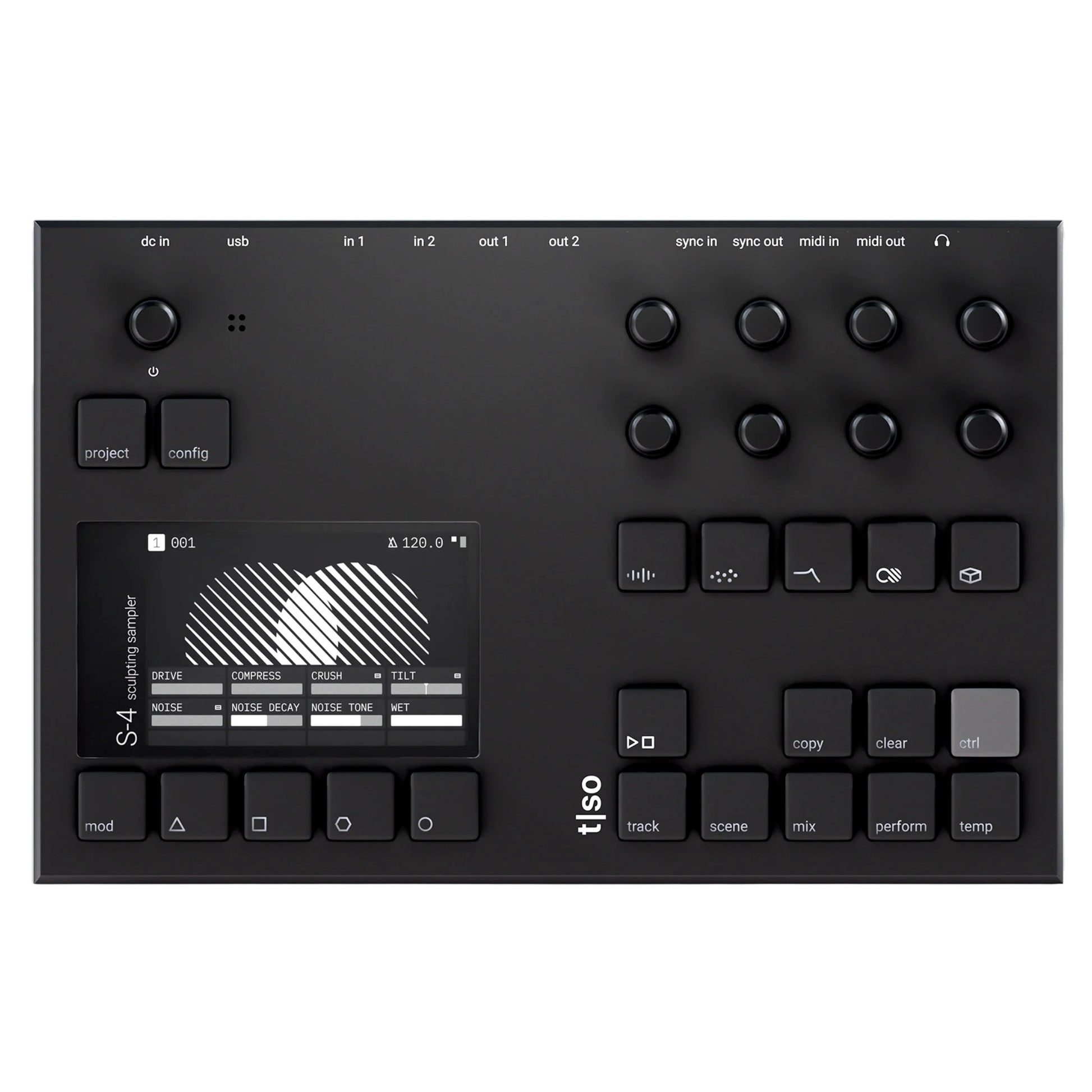 Torso Electronics S4 Sculpting Sampler Top View