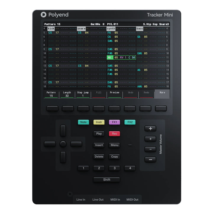 Polyend Tracker Mini op View