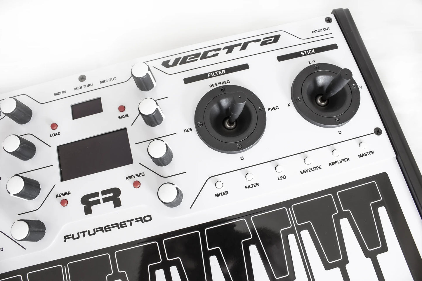 Future Retro Vectra | Hybrid Vector Synthesizer, Touch Keys & Joystick