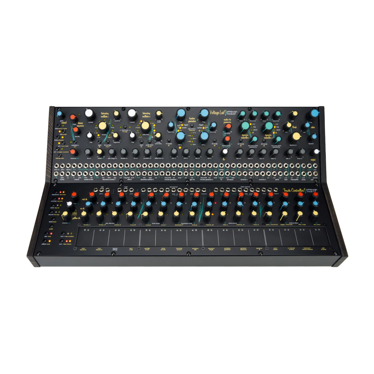 Pittsburgh Modular Voltage Lab 2 | Dual Generative Analog Synthesizer & Touch Controller